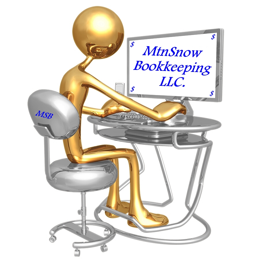 MtnSnow Bookkeeping LLC Logo